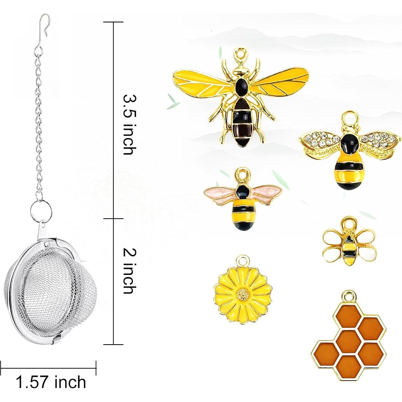 Infusores de Té de Acero Inoxidable YOIYINI 6 Pcs 5.33 cm