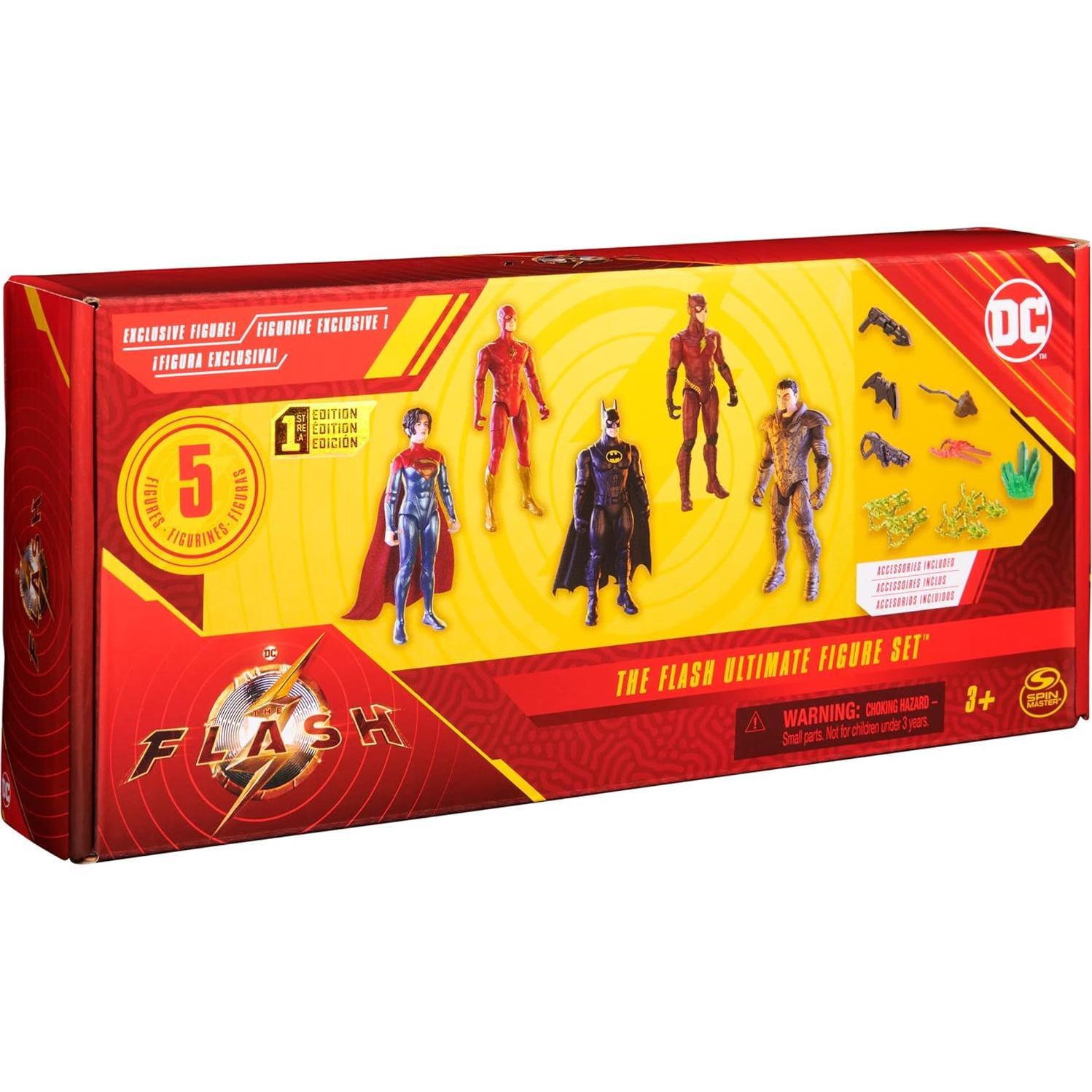 Figuras de Acción The Flash DC Comics 5 Piezas 10,16 cm