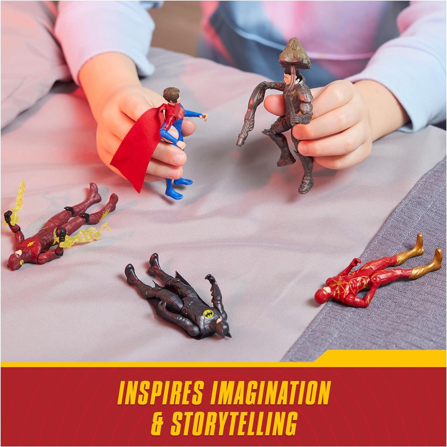 Figuras de Acción The Flash DC Comics 5 Piezas 10,16 cm