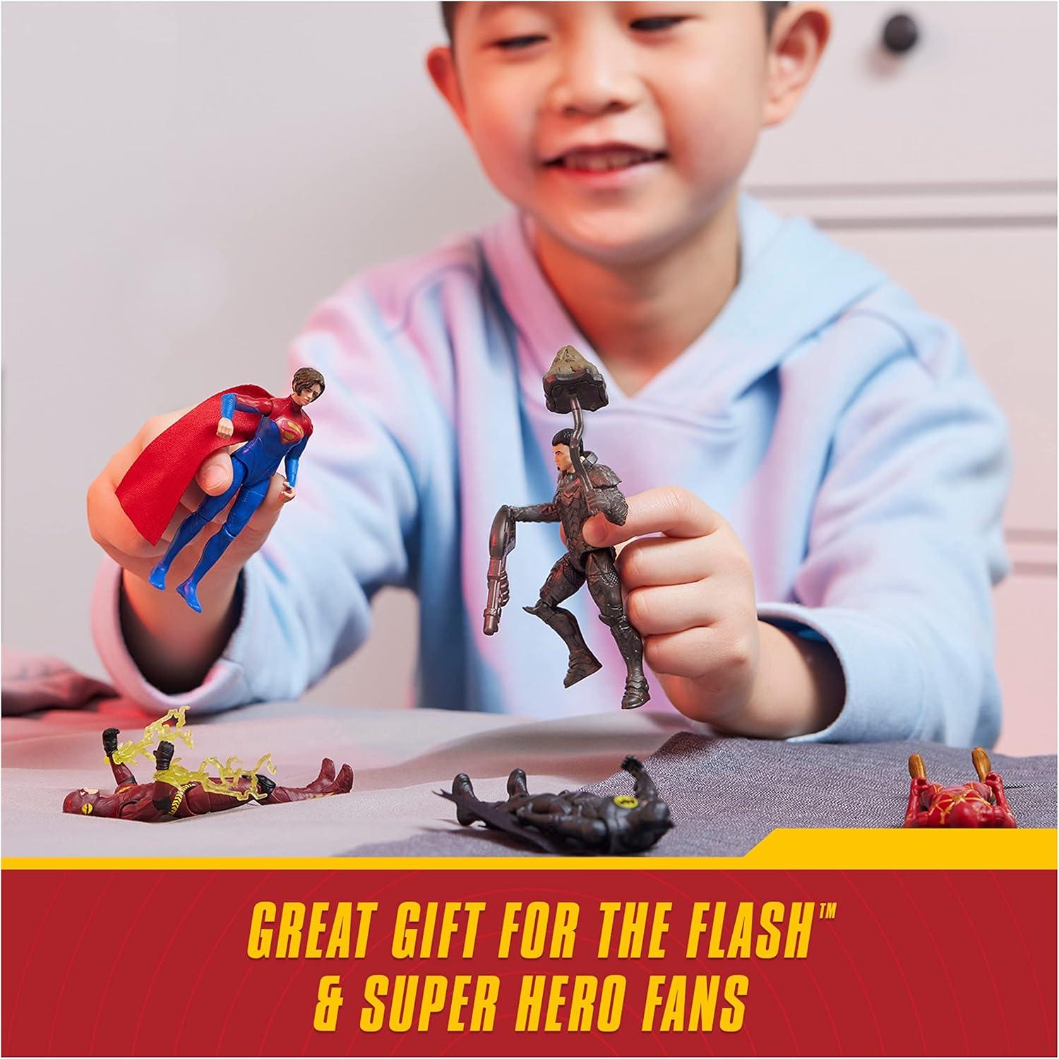 Figuras de Acción The Flash DC Comics 5 Piezas 10,16 cm