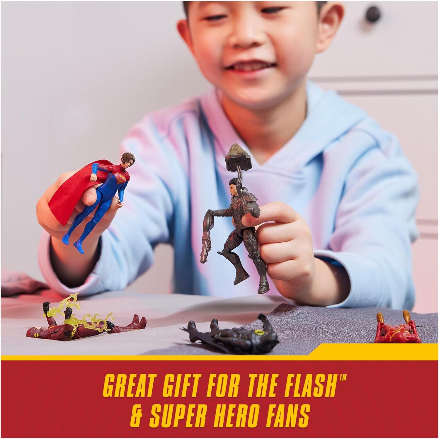 Figuras de Acción The Flash DC Comics 5 Piezas 10,16 cm