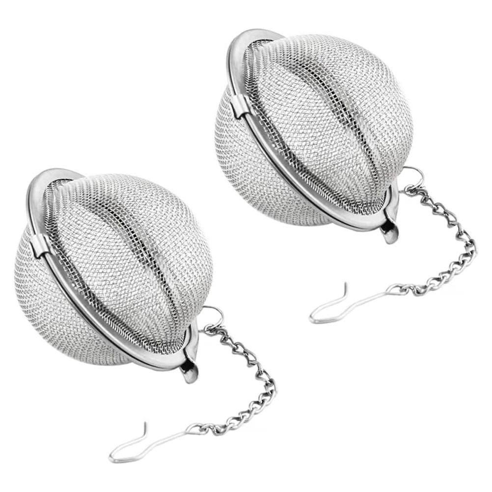 Colador de Té Medsuo 2pcs Acero Inoxidable 5cm Redondo