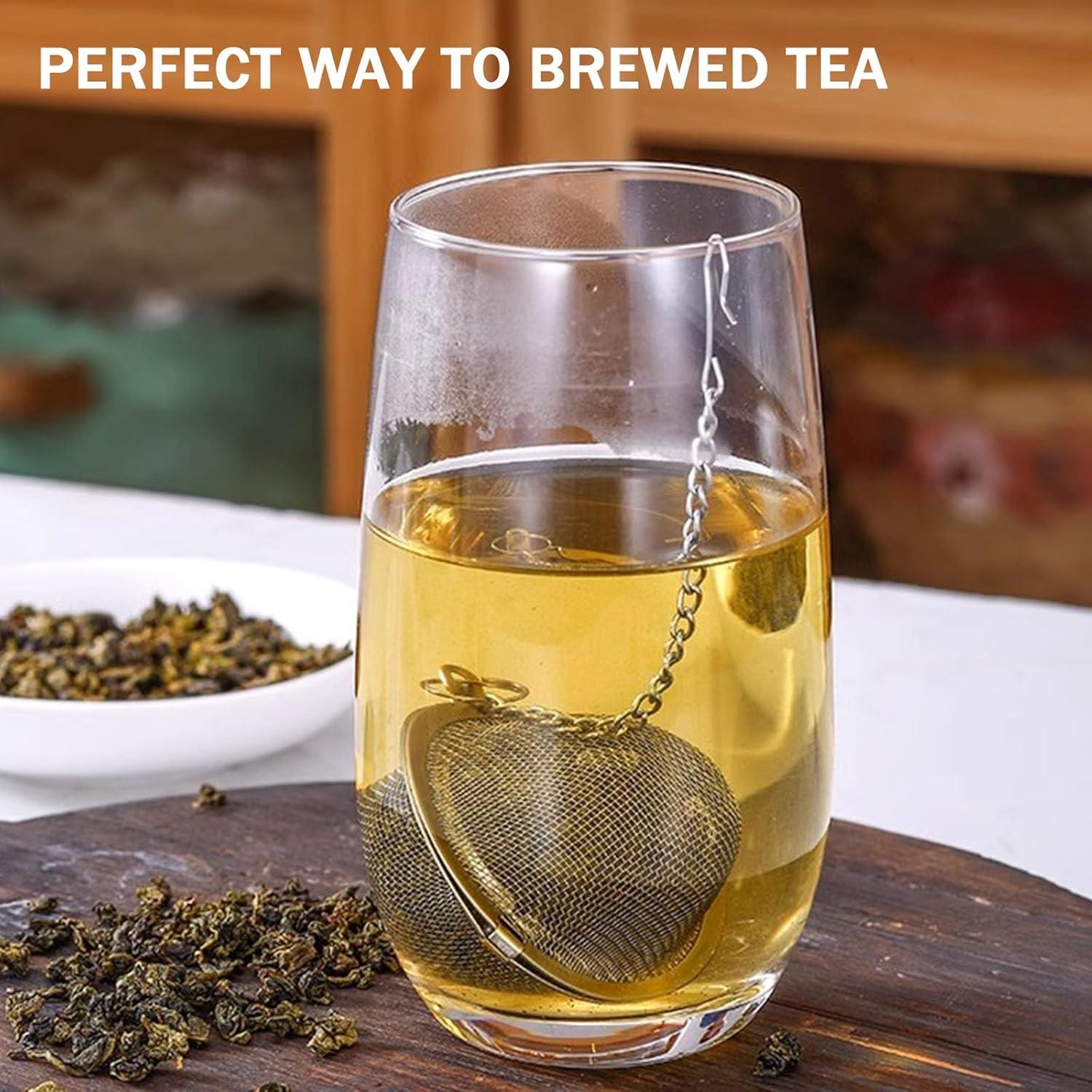 Colador de Té Medsuo 2pcs Acero Inoxidable 5cm Redondo