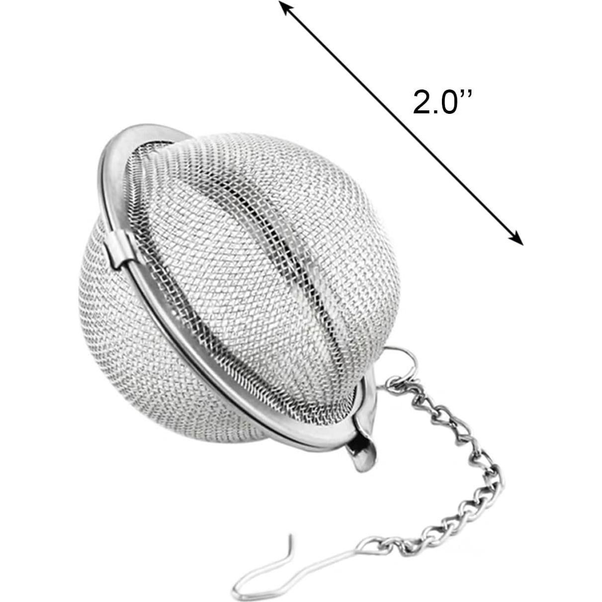 Colador de Té Medsuo 2pcs Acero Inoxidable 5cm Redondo