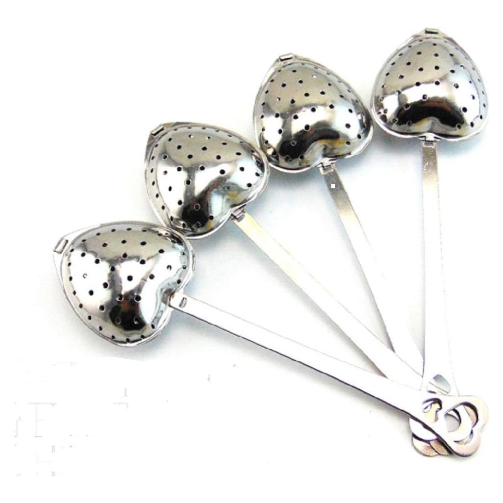 Cucharas Infusoras de Té en Acero Inoxidable HORNO - 12 Piezas