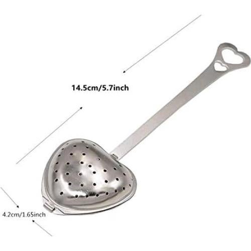 Cucharas Infusoras de Té en Acero Inoxidable HORNO - 12 Piezas