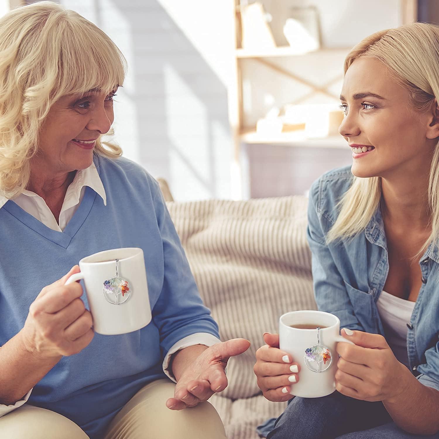 Infusor de Té NSTaygate con Colgante de Cuarzo 7 Chakras