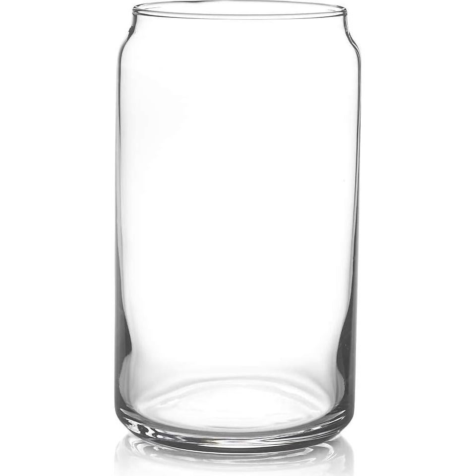 Vaso BEWAVE 473ml en Forma de Lata con Tapa y Popote