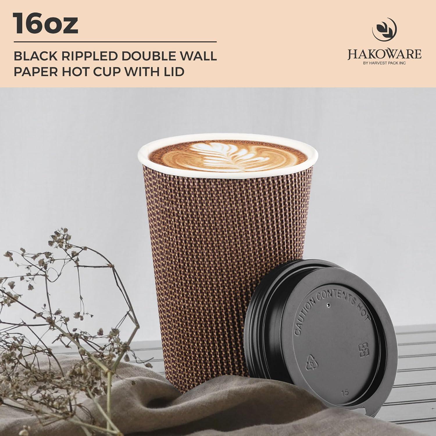Tazas de café desechables 16 oz Harvest Pack 85 unidades