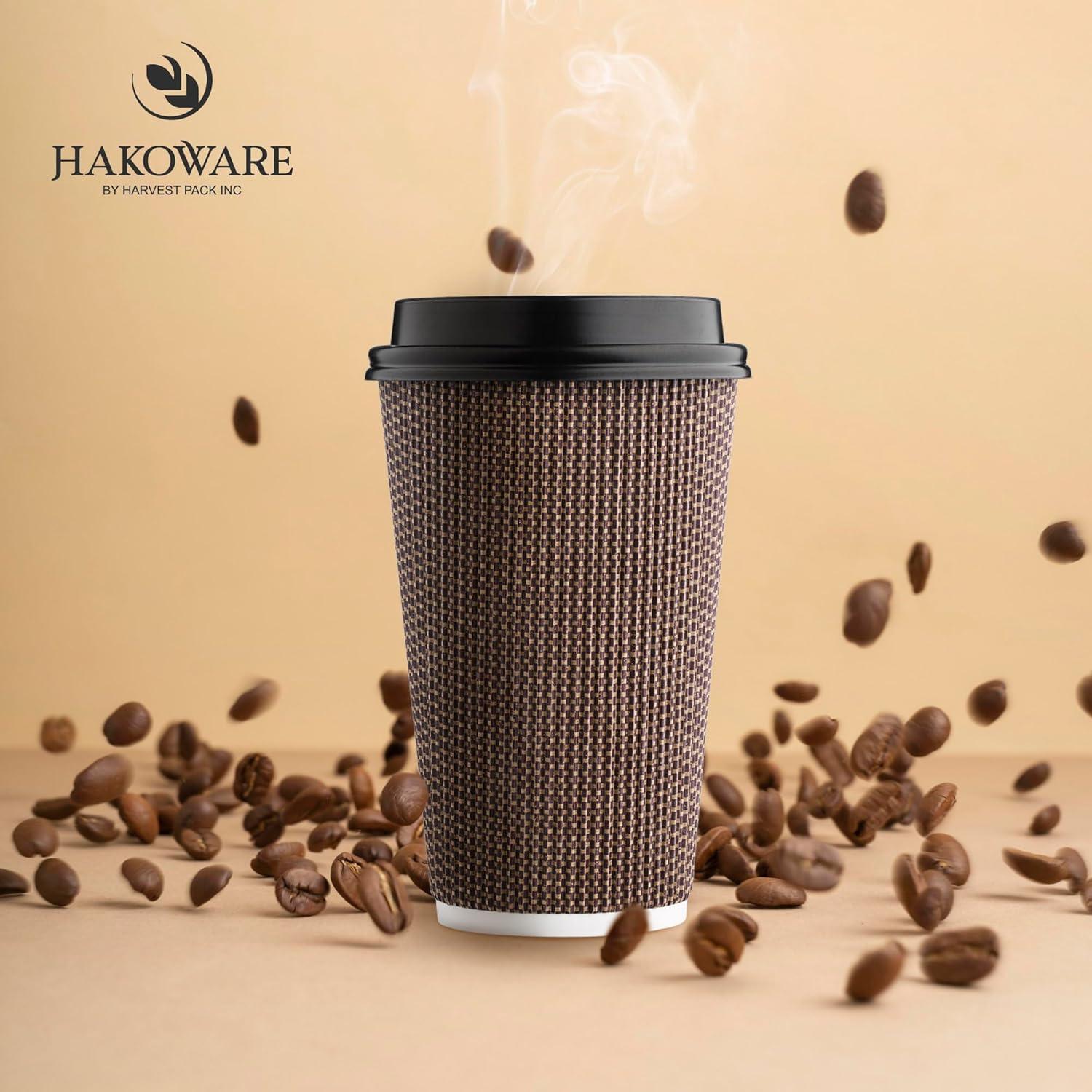 Tazas de café desechables 16 oz Harvest Pack 85 unidades