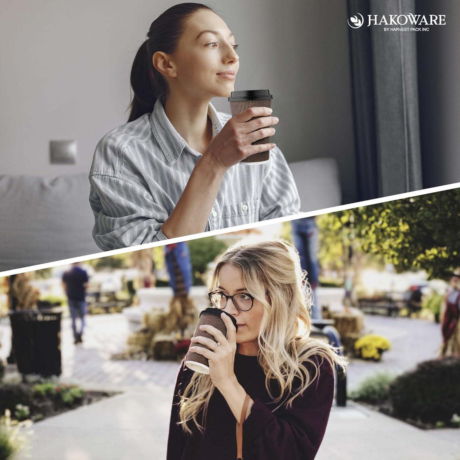 Tazas de café desechables 16 oz Harvest Pack 85 unidades