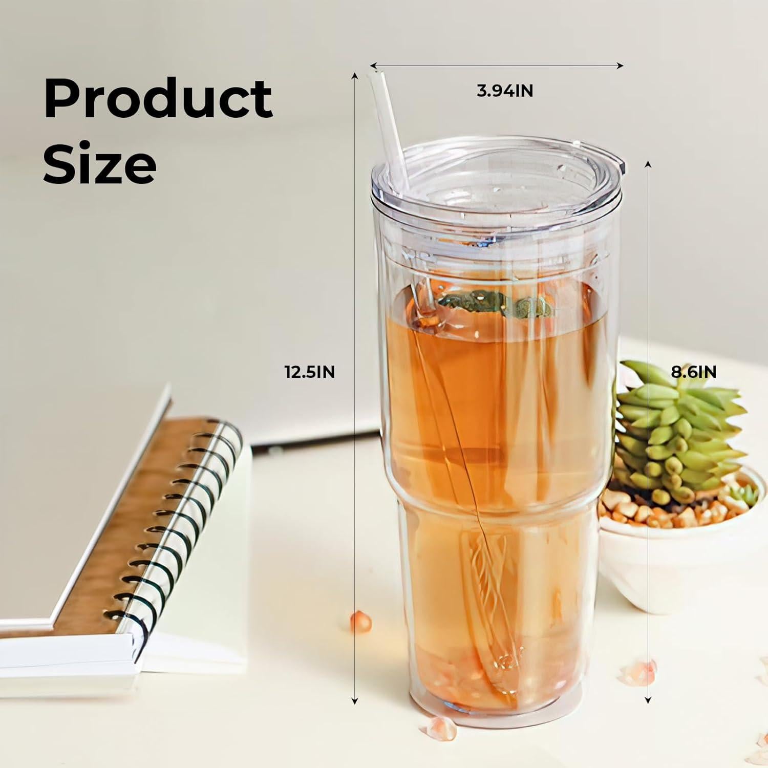 Vasos Térmicos Reutilizables MEWAY 30oz 2 Piezas Doble Pared