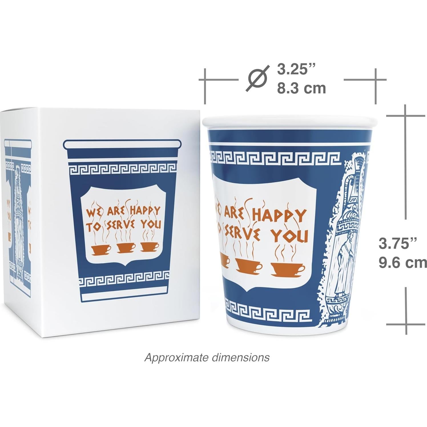 Taza de Cerámica ExceptionLab 10 oz Retro NYC