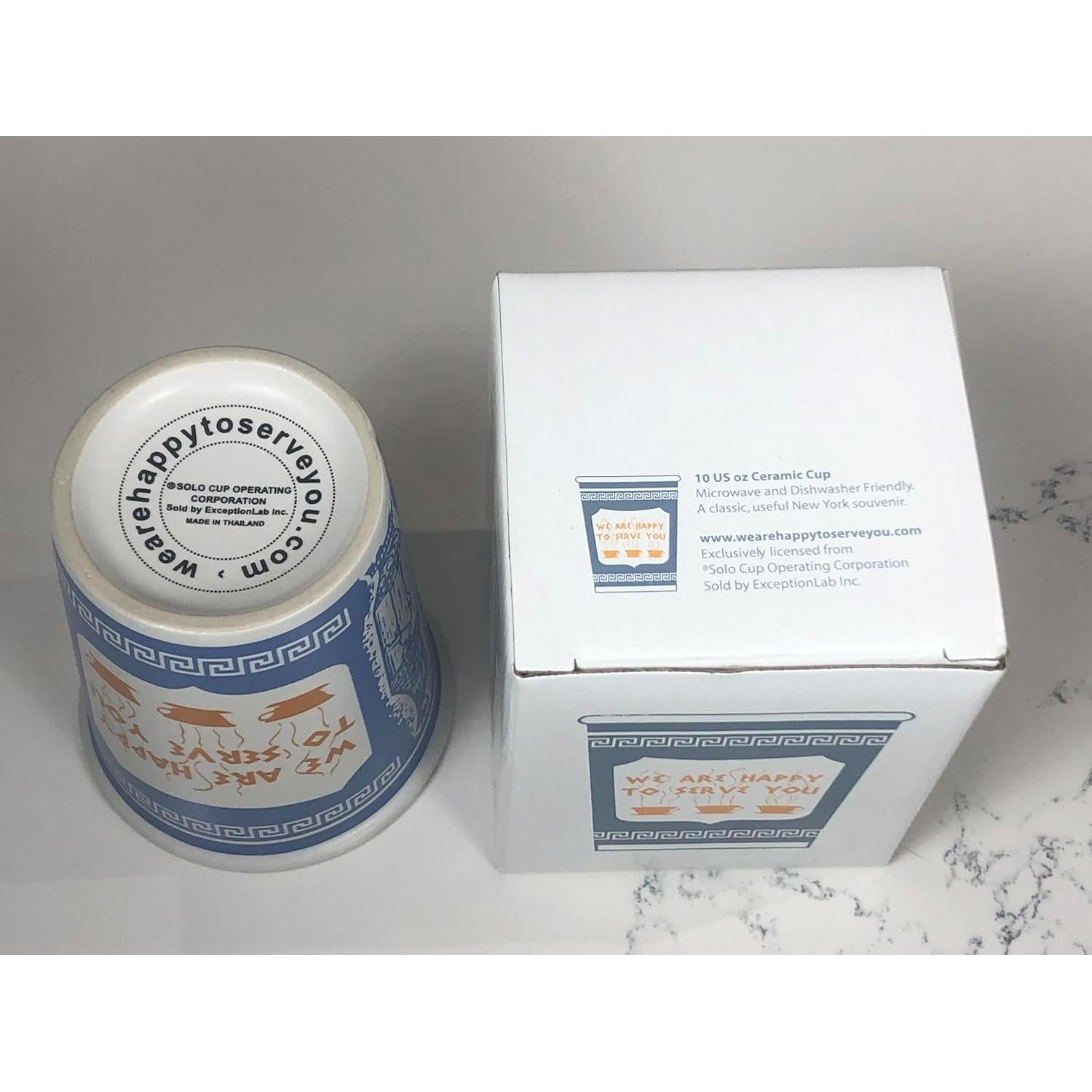 Taza de Cerámica ExceptionLab 10 oz Retro NYC