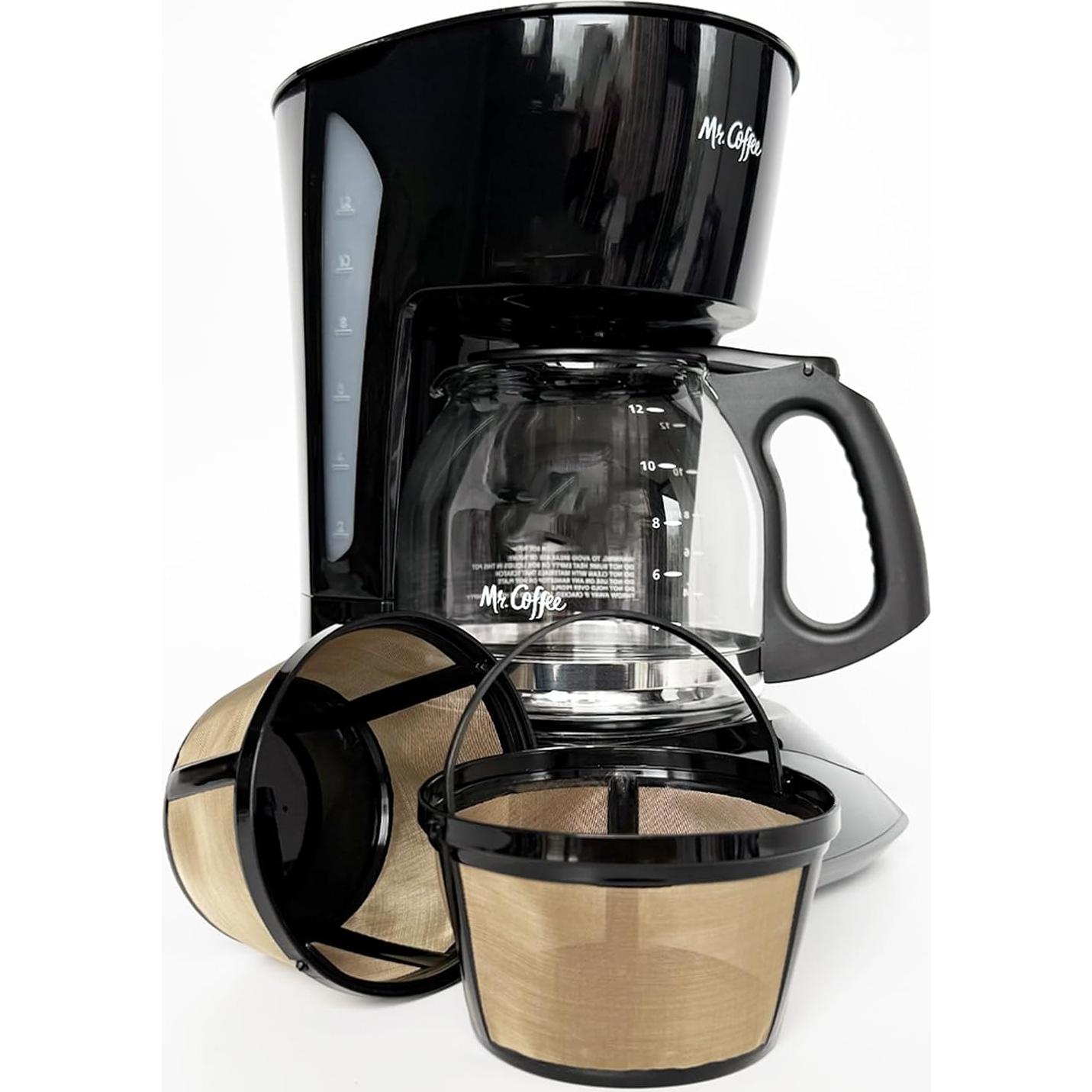 Filtro de café reutilizable Cestlaive 2-Pack 8-12 tazas