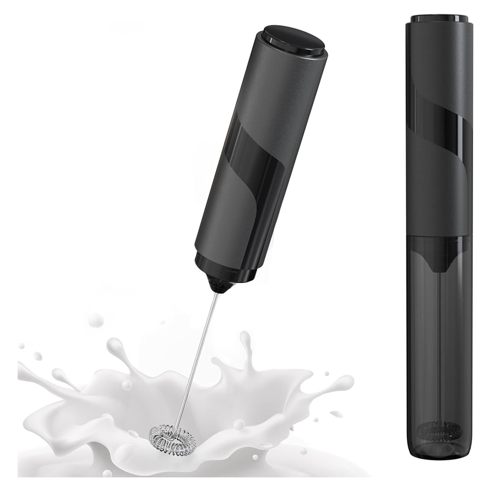 Espumador de Leche DENENTT NPQ con Tapa - 108.9g, Silencioso