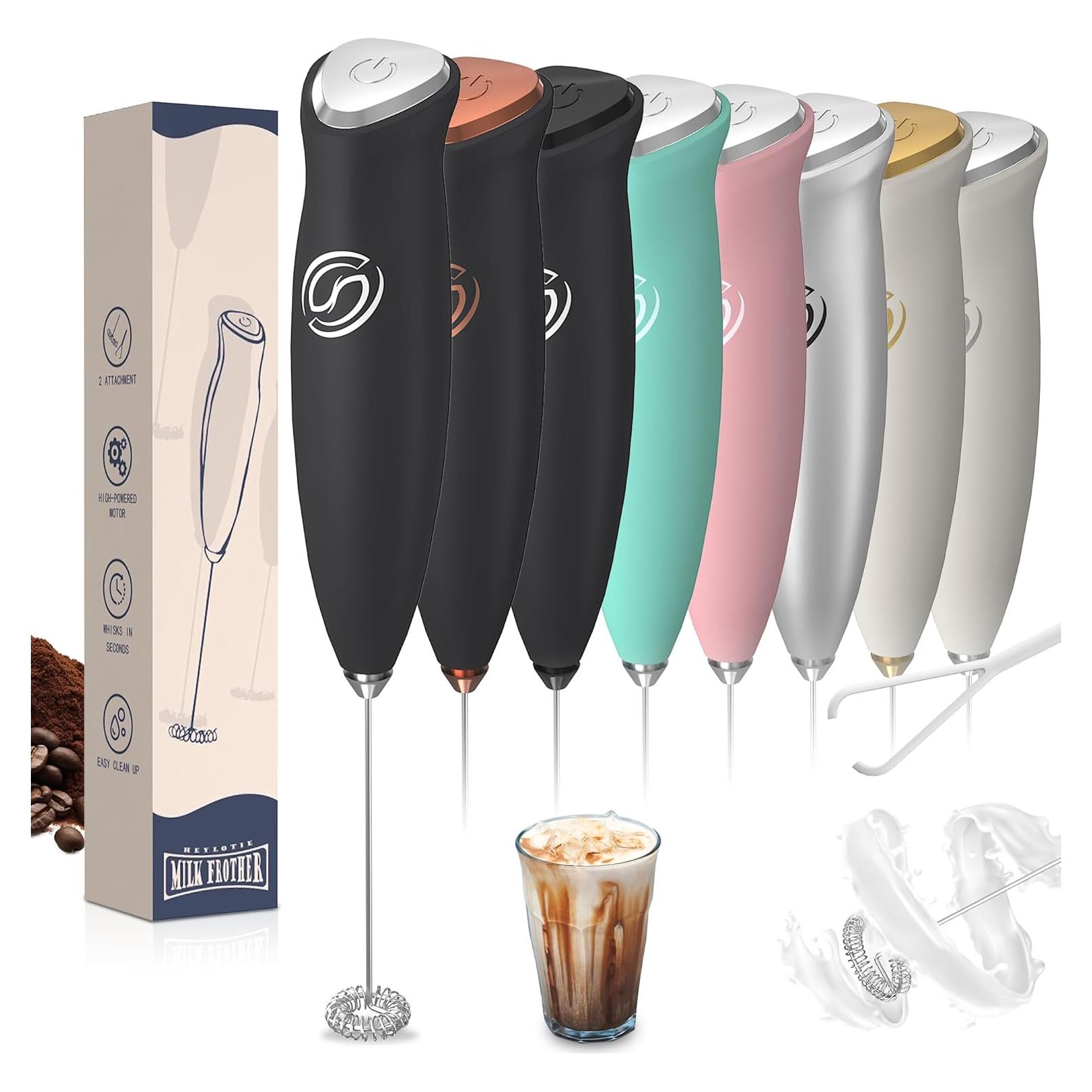 Batidor de Leche Eléctrico HeyLotie MFB Negro 0.1kg