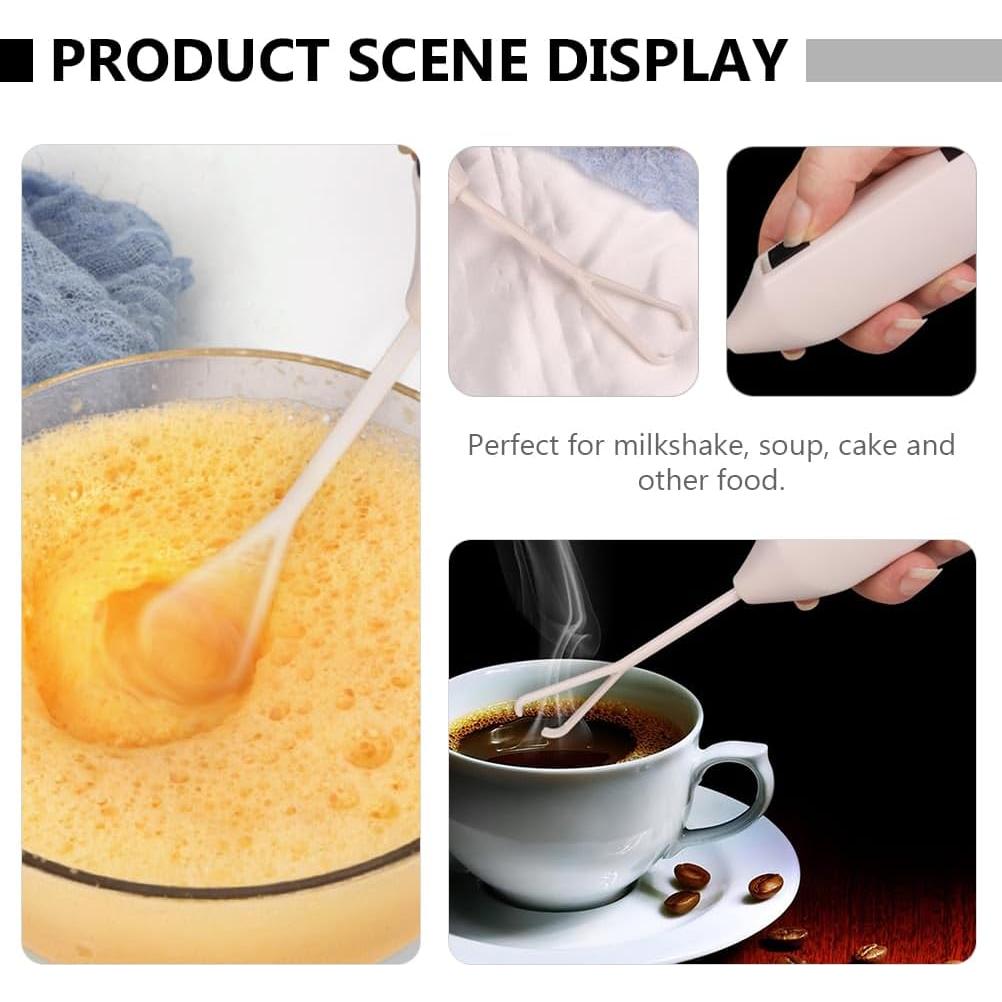 Espumador de Leche Eléctrico MAGICLULU 20.3 cm - Batidor de Café