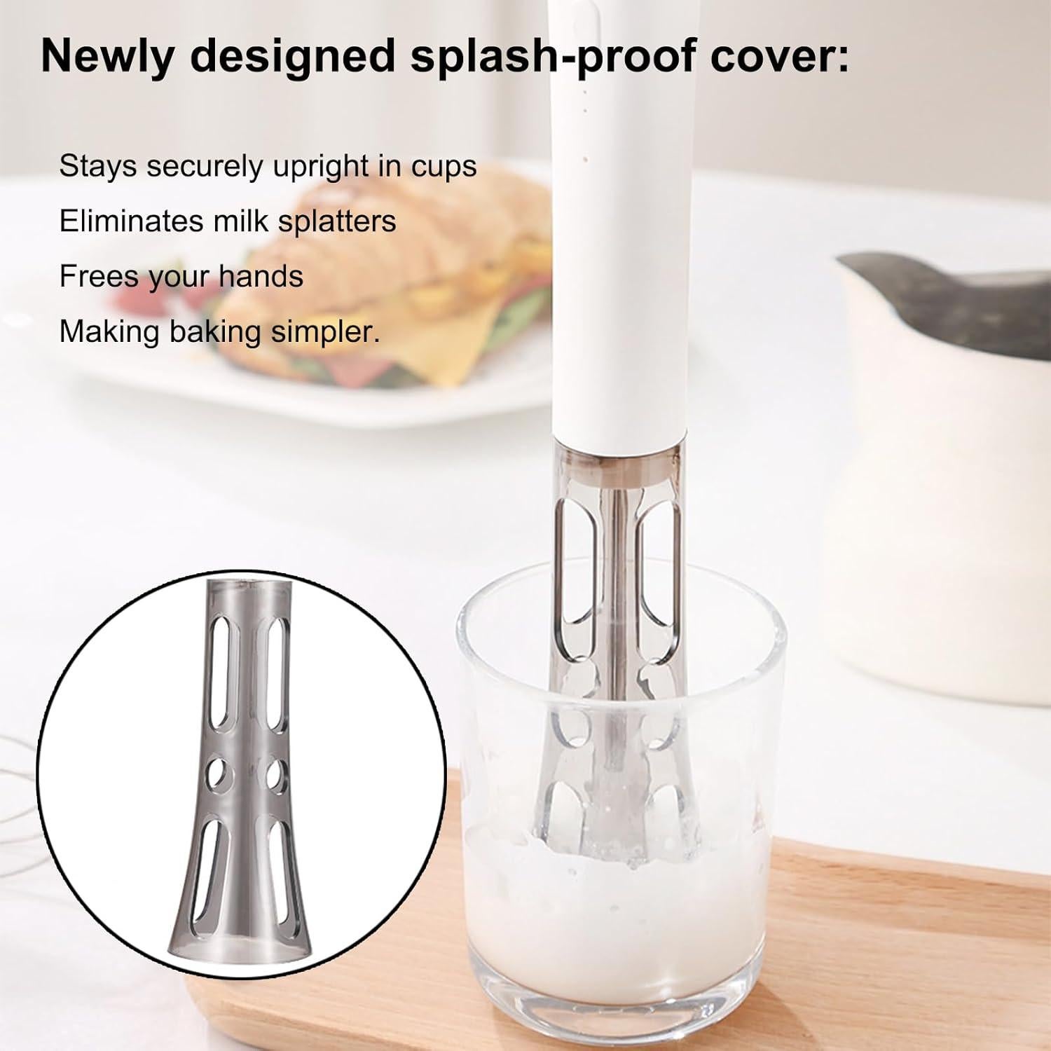 Batidor de Leche Eléctrico DENENTT NPQ04 Silencioso 15s