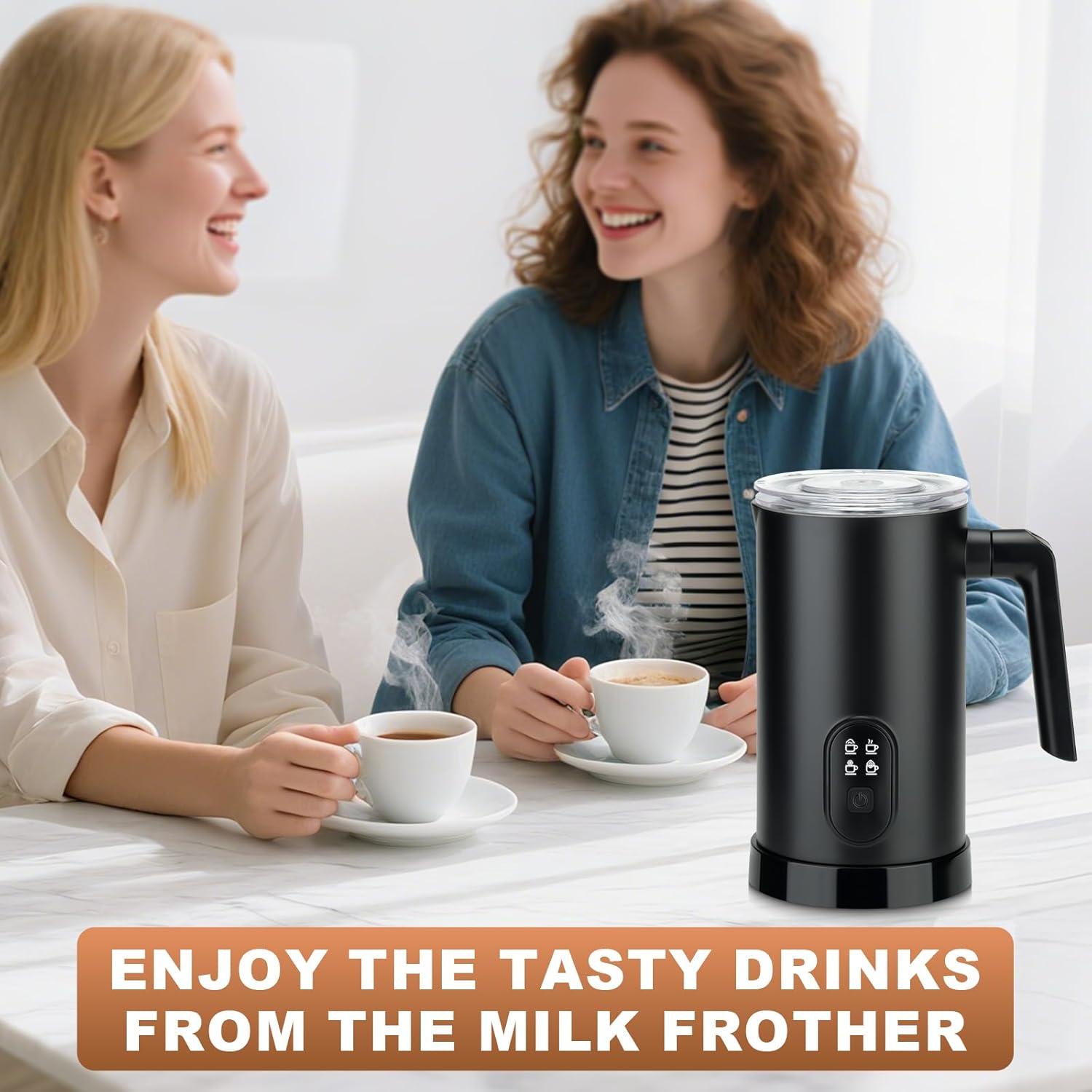 Espumador de Leche Eléctrico Freebala GW-001 350ml 4 en 1