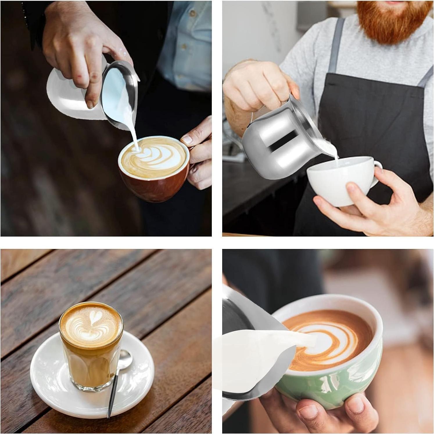 Taza de Vertido Espresso Agatige 90 ml Acero Inoxidable