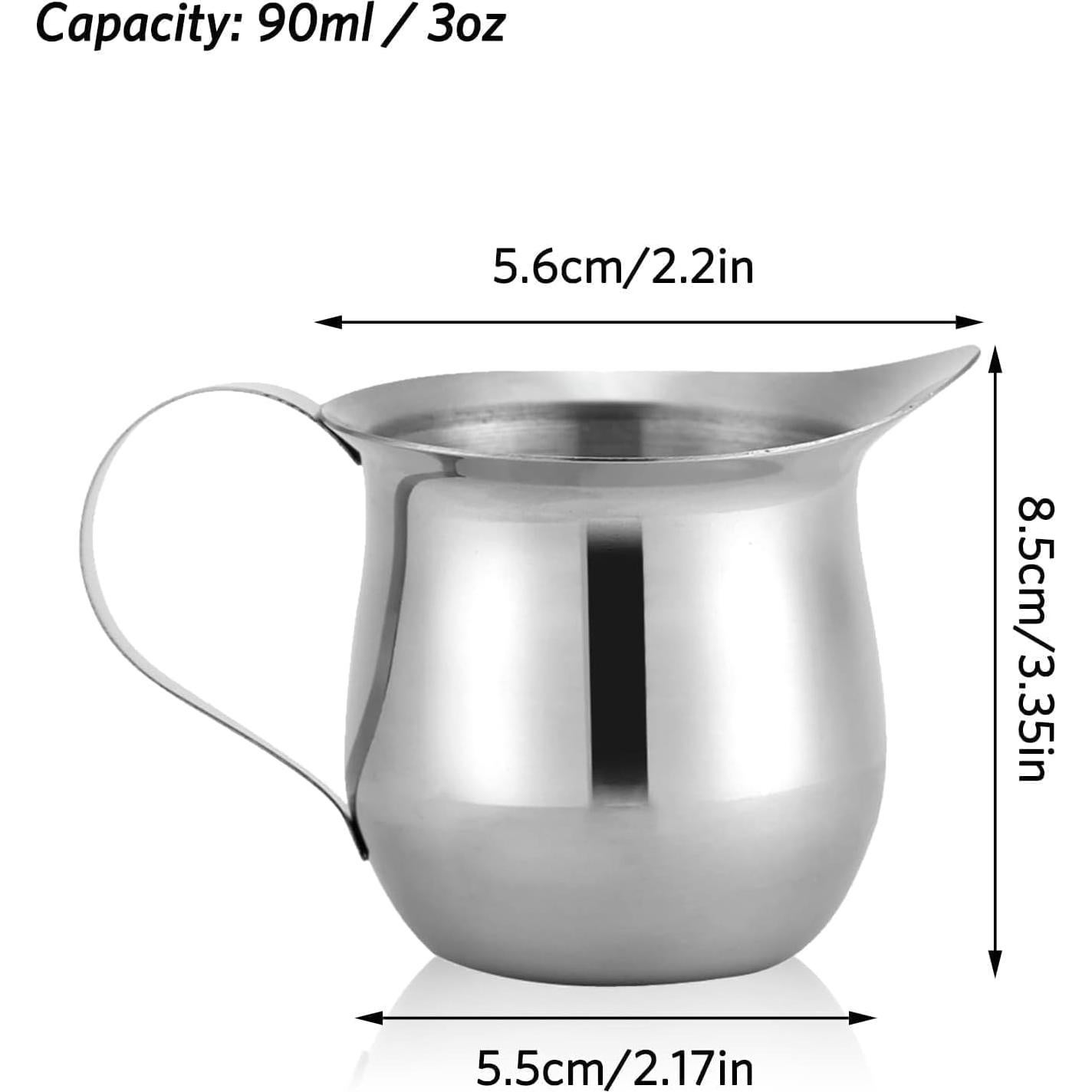 Taza de Vertido Espresso Agatige 90 ml Acero Inoxidable