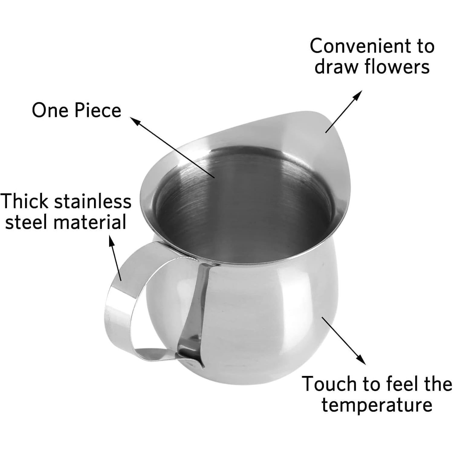 Taza de Vertido Espresso Agatige 90 ml Acero Inoxidable
