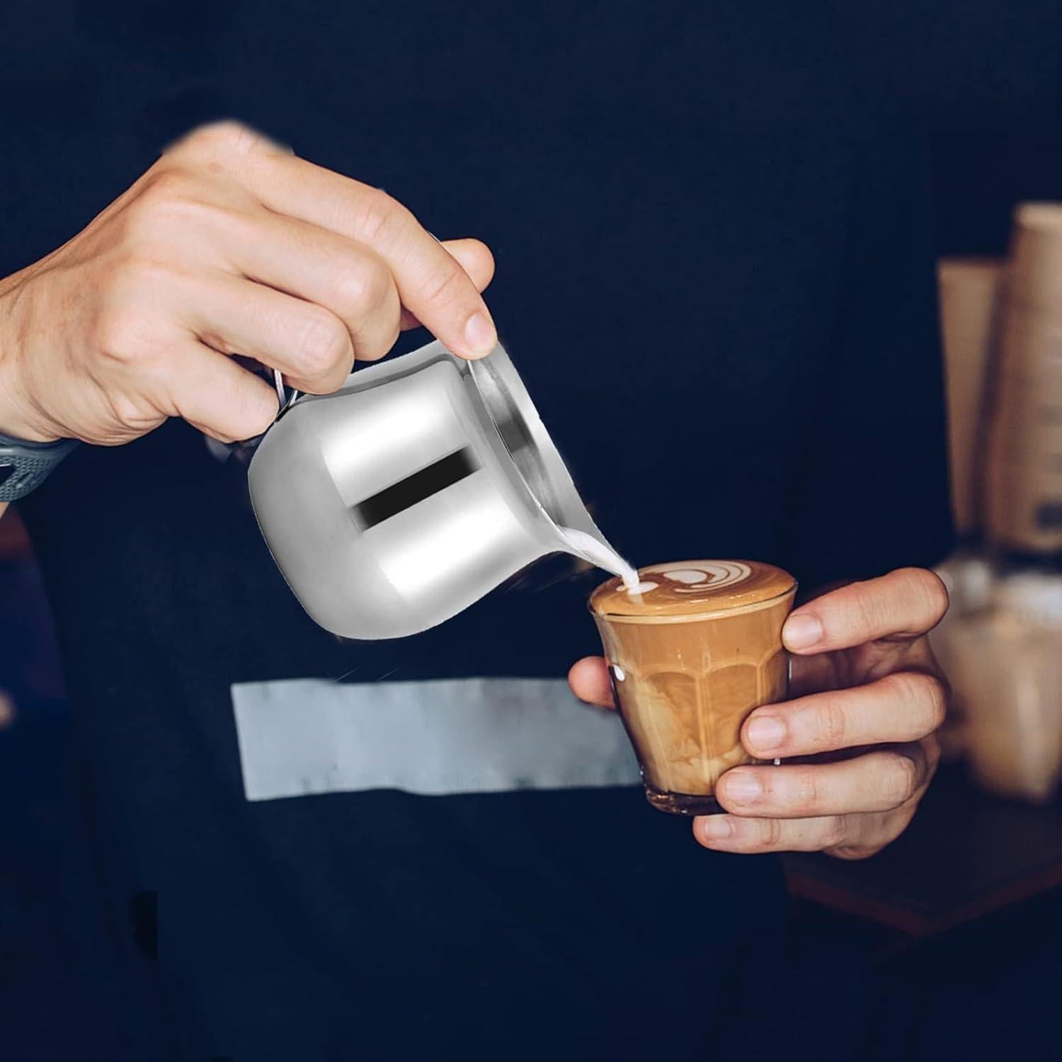 Taza de Vertido Espresso Agatige 90 ml Acero Inoxidable