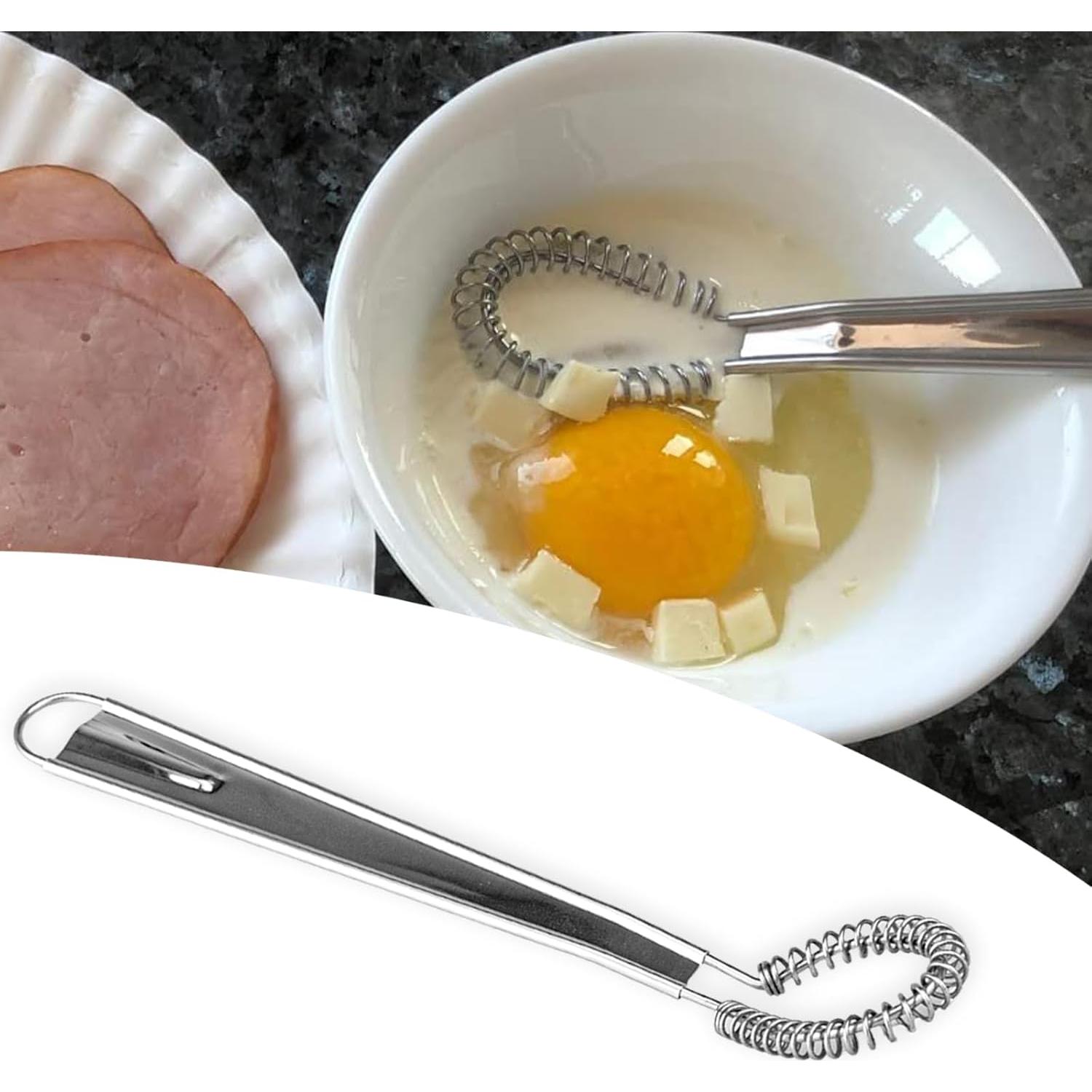 Batidor de Huevos Mini Lygchii Acero Inoxidable 2 Piezas