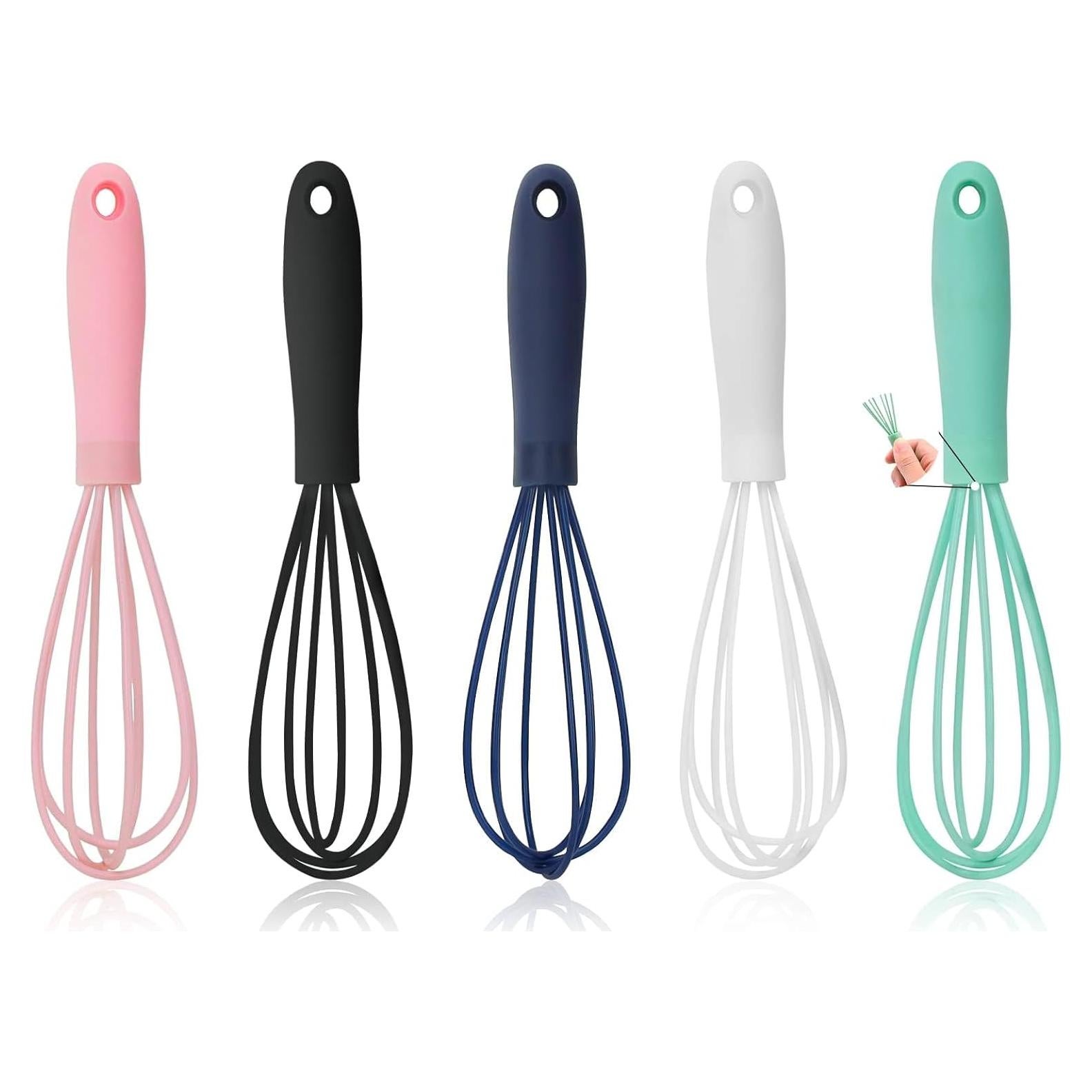 Set de 5 Batidores de Silicona NCAM - Antiadherente y Ergonómico