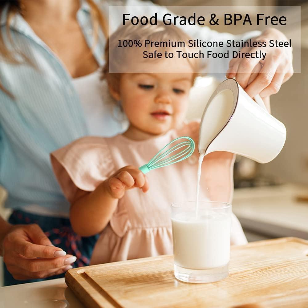 Set de 5 Batidores de Silicona NCAM - Antiadherente y Ergonómico