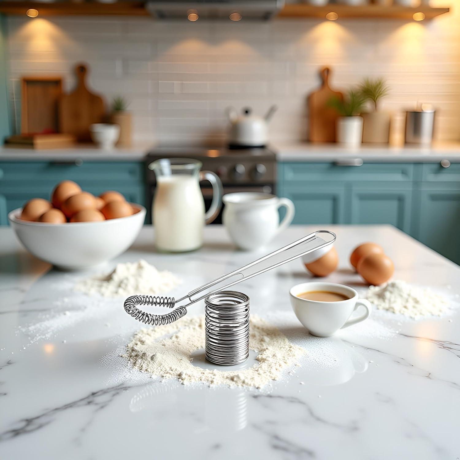 Batidor Manual de Acero Inoxidable WaigN Mini 2.54cm