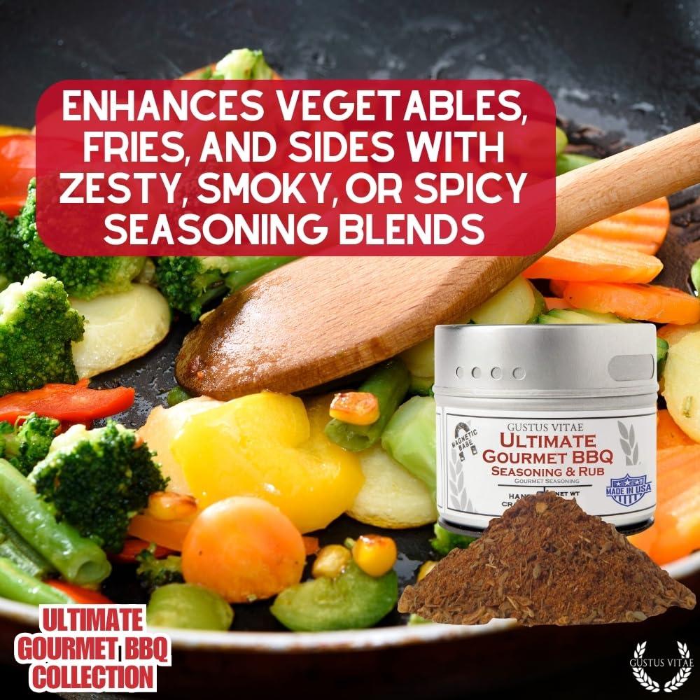 Colección de Sazonadores BBQ Gourmet Gustus Vitae - 6 Latas