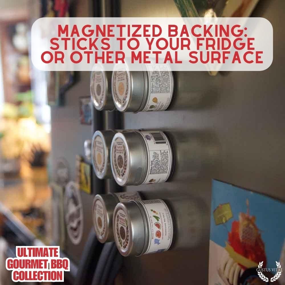 Colección de Sazonadores BBQ Gourmet Gustus Vitae - 6 Latas