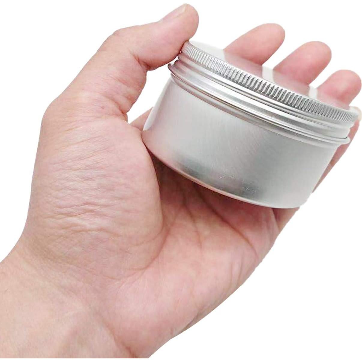 Contenedores de Aluminio 180 mL Hulless - 6 Pcs con Tapa