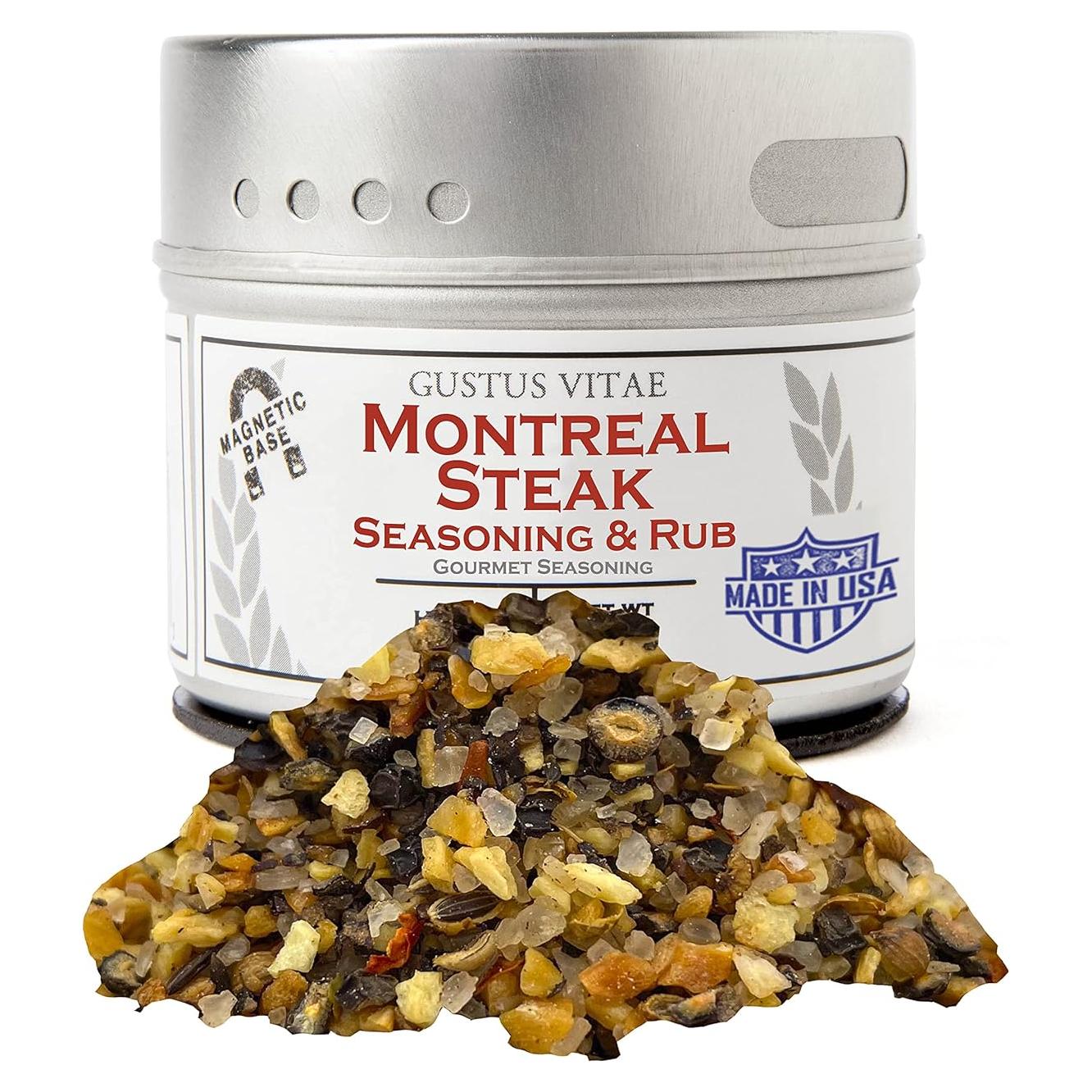 Sazonador de Carne de Montreal Gustus Vitae 65g - Todo Natural