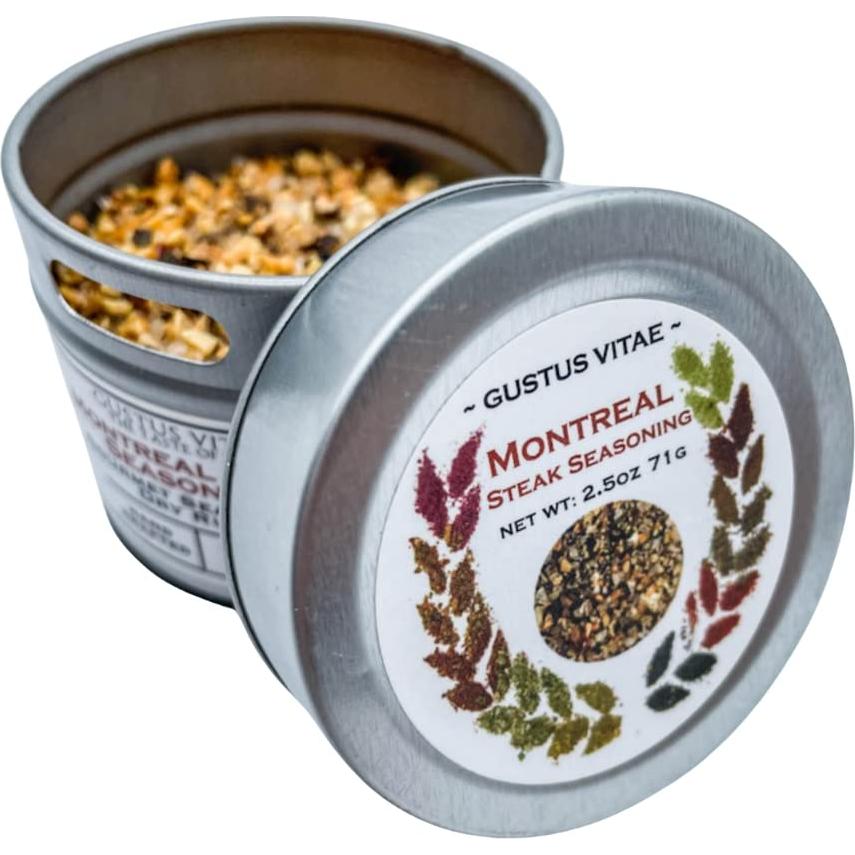 Sazonador de Carne de Montreal Gustus Vitae 65g - Todo Natural