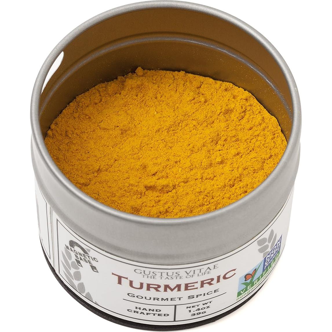 Kit de Especias Gourmet Gustus Vitae - 8 Latas Magnéticas 65g