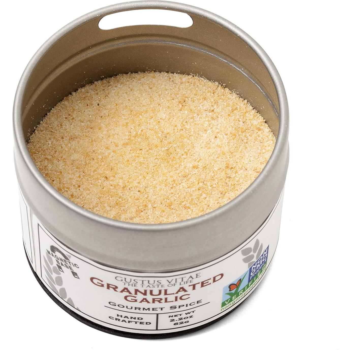 Kit de Especias Gourmet Gustus Vitae - 8 Latas Magnéticas 65g