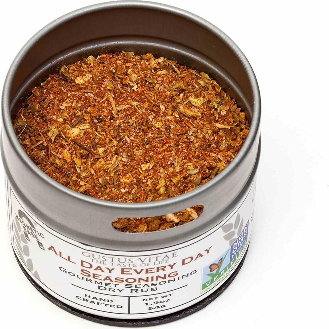 Sazonador Gourmet Todo el Día Gustus Vitae 65g - 100% Natural