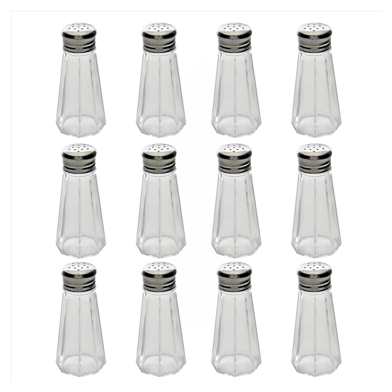 Set de 12 Shakers de Sal y Pimienta TrueCraftware 3 oz Cristal