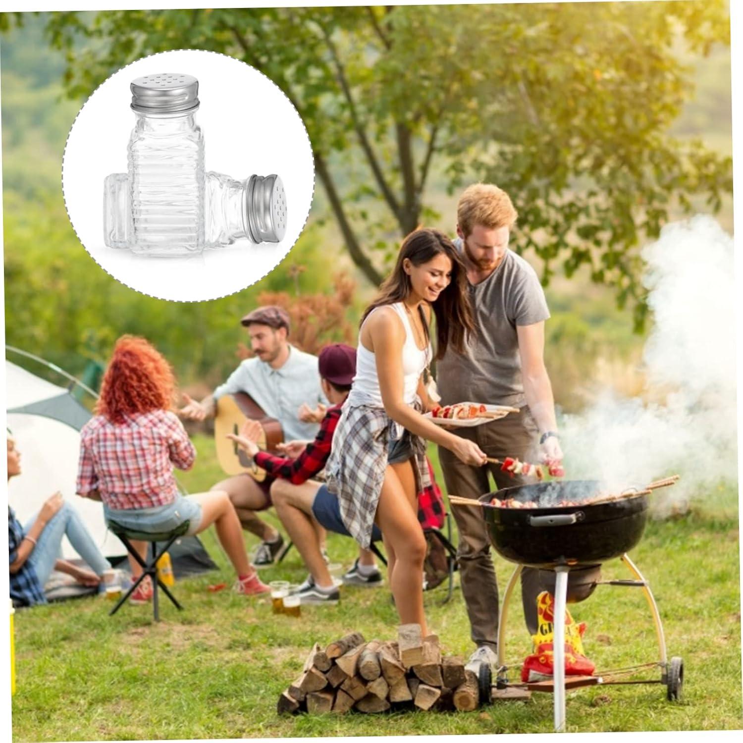 Set 6 Botellas de Vidrio para Condimentos Zerodeko