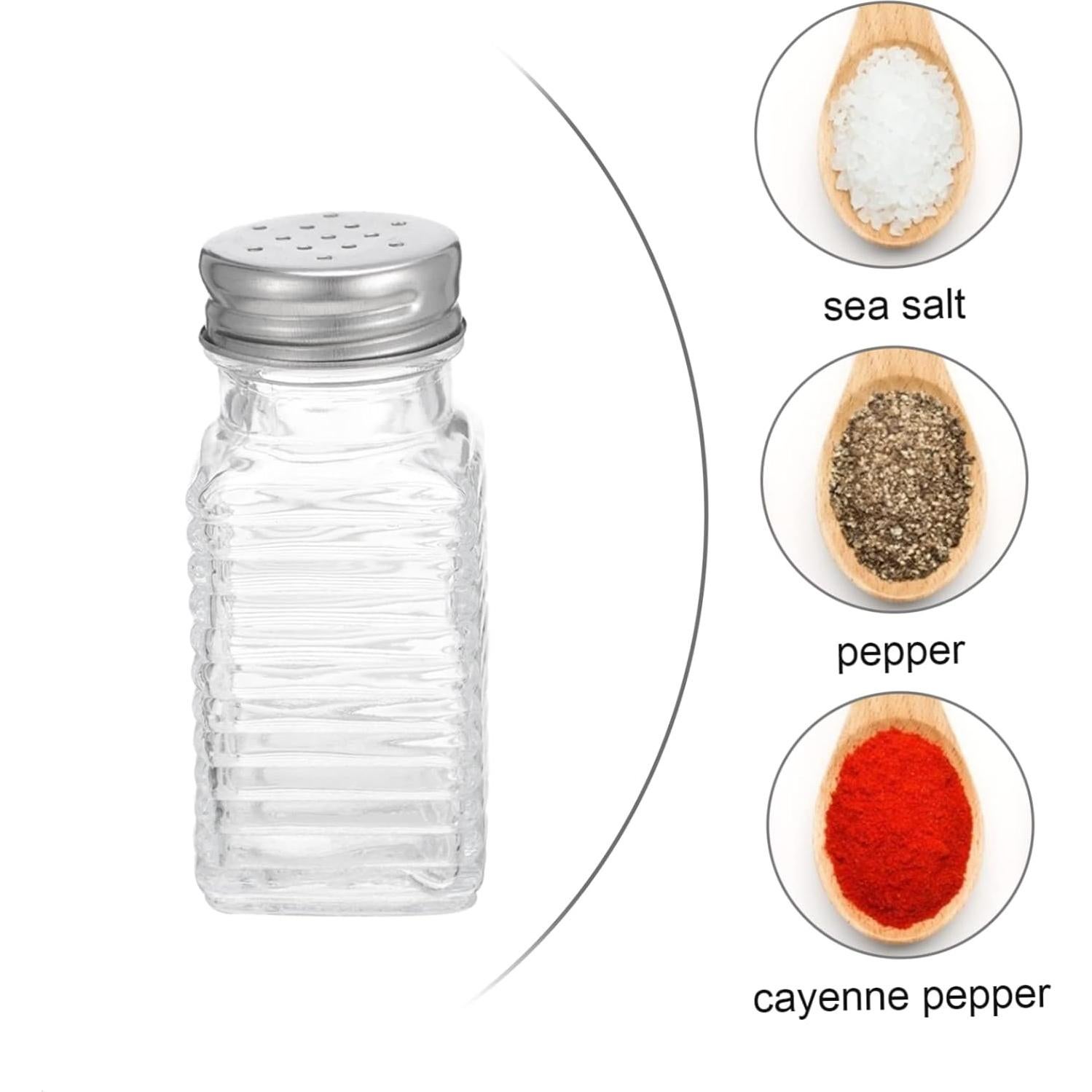 Set 6 Botellas de Vidrio para Condimentos Zerodeko