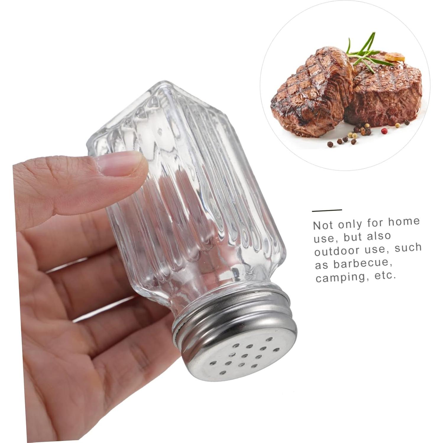 Set 6 Botellas de Vidrio para Condimentos Zerodeko