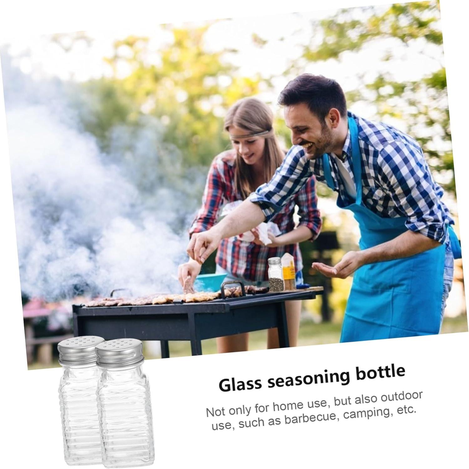 Set 6 Botellas de Vidrio para Condimentos Zerodeko