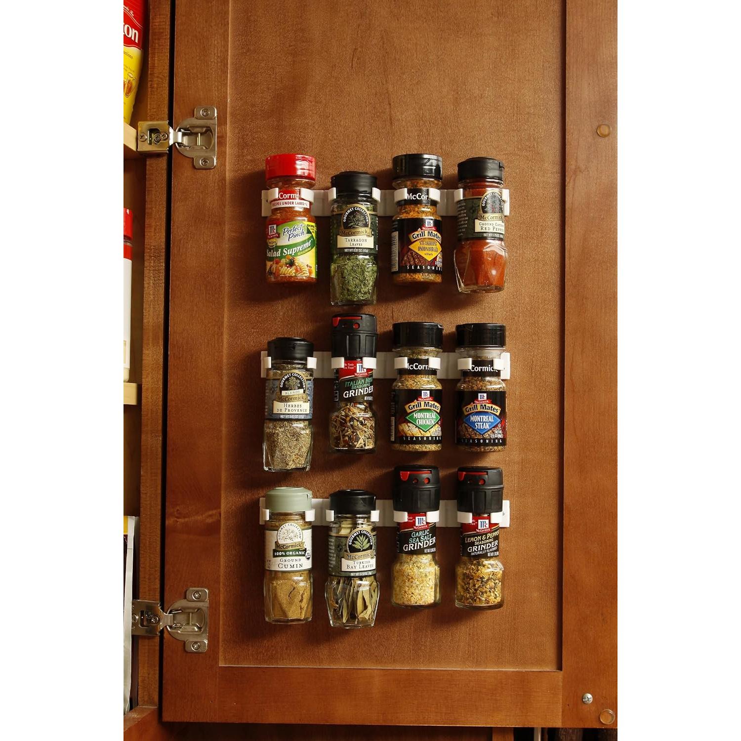 Clips para Especias Bellemain - Set de 3, Ajustables y Adhesivos