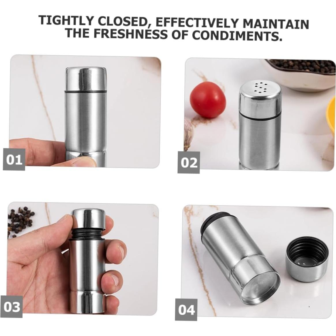 Contenedor de Condimentos Garneck de Acero Inoxidable 7.29cm