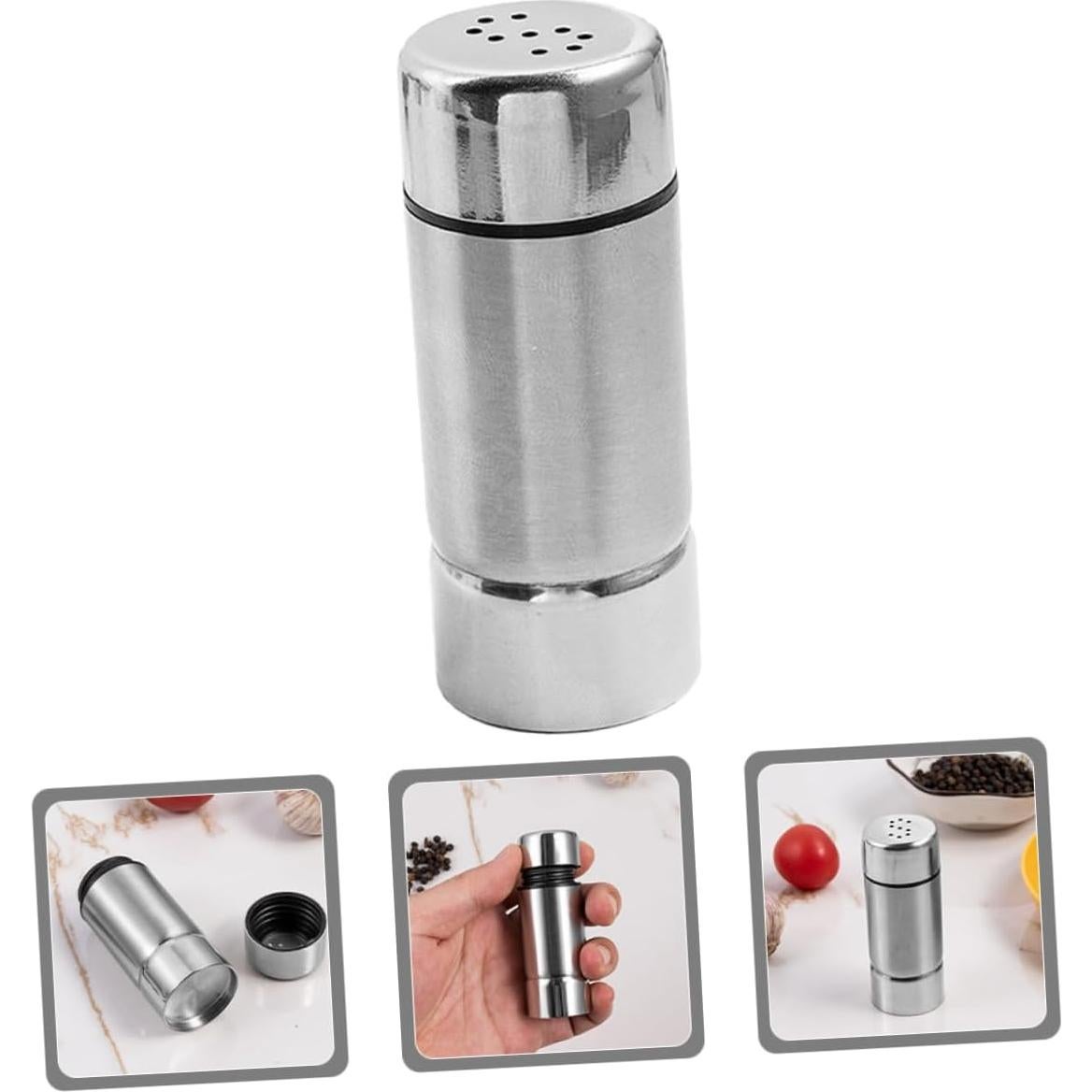 Contenedor de Condimentos Garneck de Acero Inoxidable 7.29cm