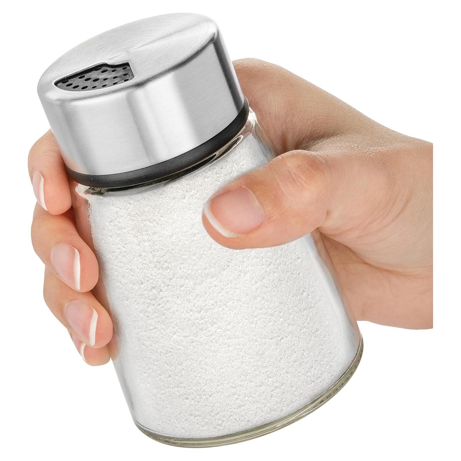 Salero y Pimentero Ajustable Kitchen-GO de Acero Inoxidable