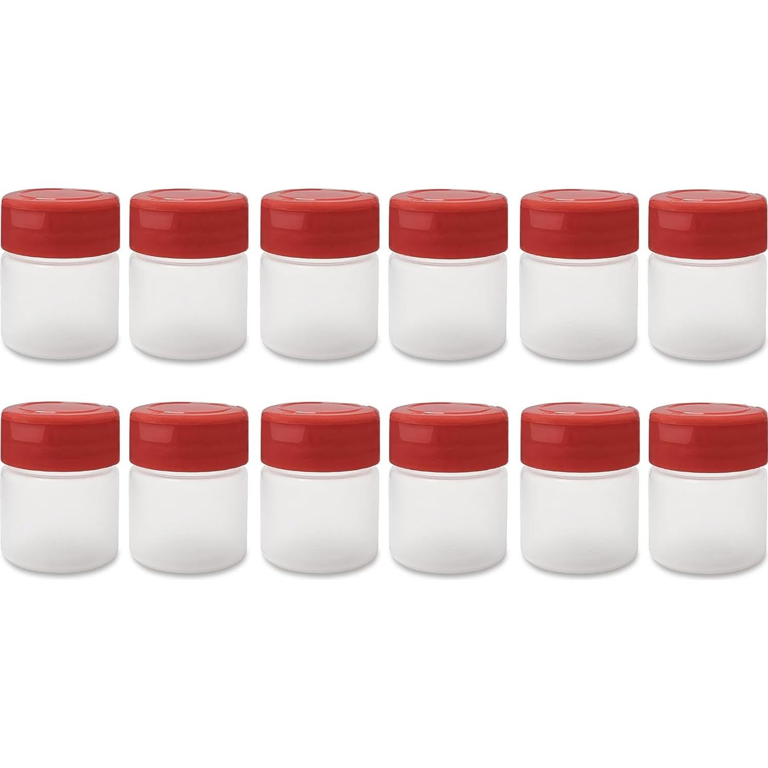 Tarros de Plástico para Especias 1 oz ljdeals - Paquete de 12